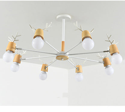 Modern Minimalist Ceiling Lamp Nordic Creative Antler Lamp