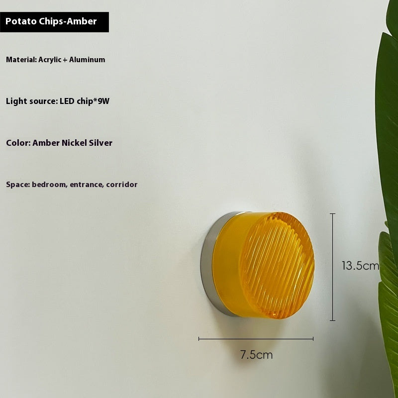 Lampe murale nordique pour chambre à coucher, couloir, salon, canapé, arrière-plan