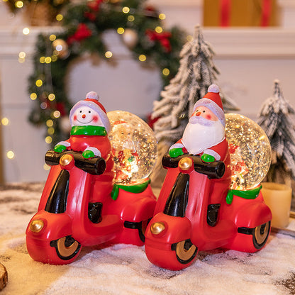 Décorations de Noël pour la maison Ornements de boîte à musique