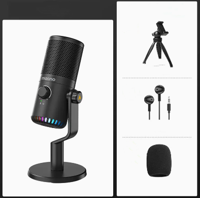 Jeux informatiques Microphone Esports Anchor Live Voice Suppression du bruit