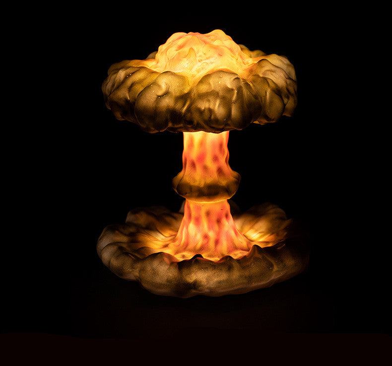 Bedroom Mushroom Cloud Lamp nuclear explosion