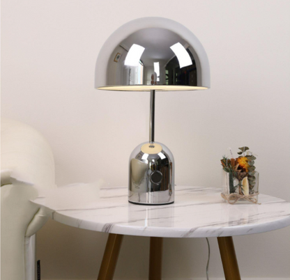 Mushroom Living Room Bedroom Bedside Rose Gold Exhibition Hall Lamp