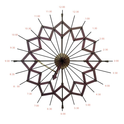 Exquisite Design Of Irregular Dynamic Clock