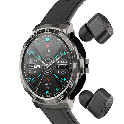 Montre intelligente M68puls TWS, casque Bluetooth 2-en-1