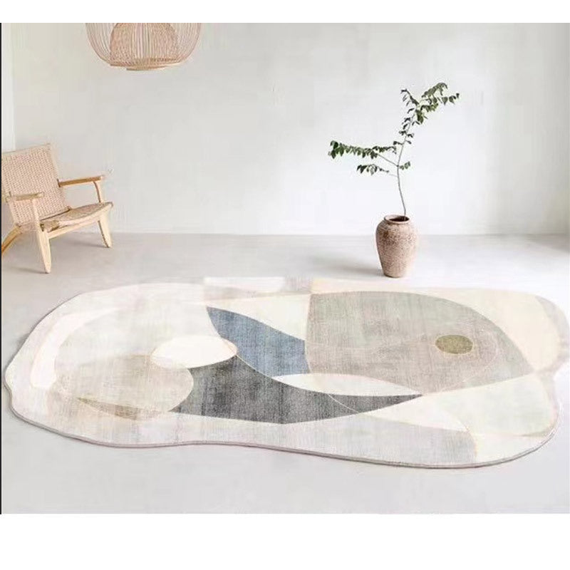 Carpet Household End Table Mat Wabi-sabi Wind Bedroom Irregular