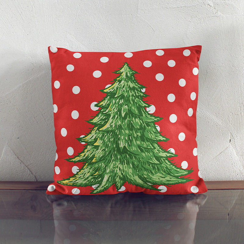 Christmas Pillow Cover Home Living Room