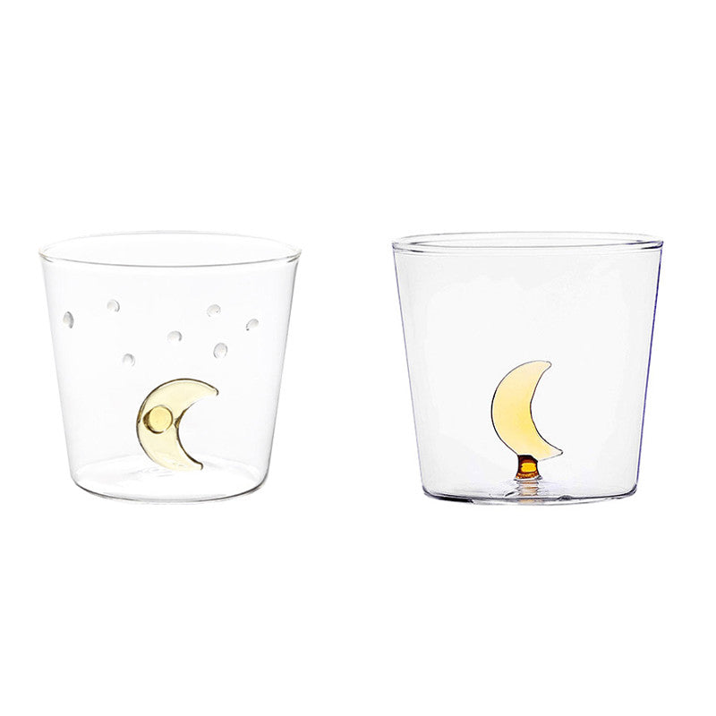 Verre de lune stéréoscopique de haute beauté