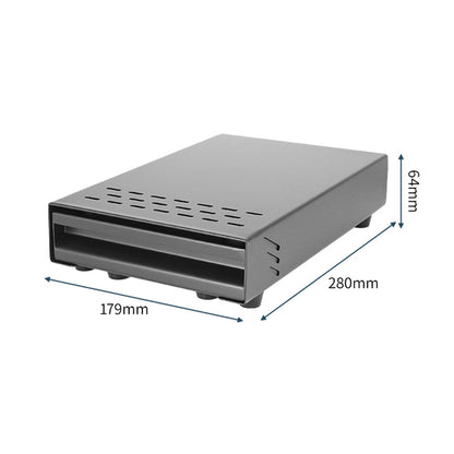 Caja de escoria de acero inoxidable espesada