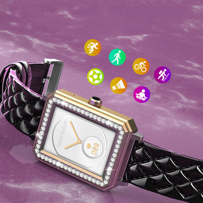 Pulsera inteligente para mujer Monitoreo de salud Bluetooth