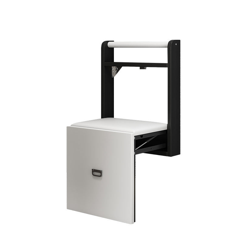 Folding Shoe Changing Stool Wall-mounted Household Wall