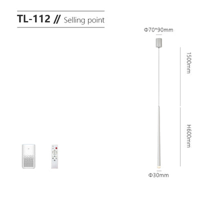 Luz De Línea De Pared De Fondo De Sofá De Sala De Estar Simple Moderna