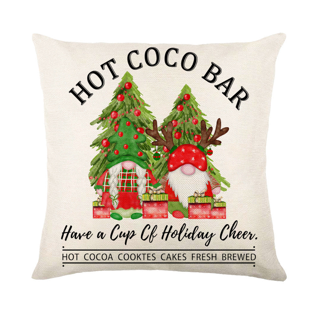 Christmas Combination Pillow Cover Home