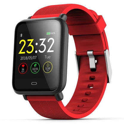 Q9 montre intelligente IP67 fréquence cardiaque Bluetooth Fitness Smartwat