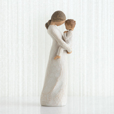 Figurine Statue Famille Décoration