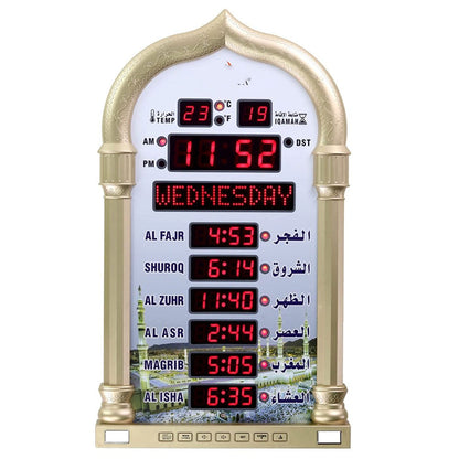 Supports Bluetooth Digital Calendar Alarm Clock