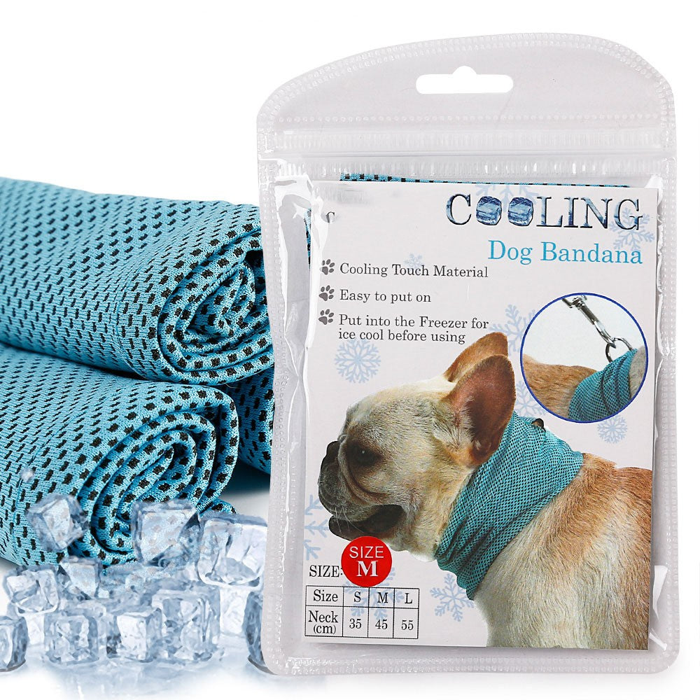 New Pet Supplies Summer Cold Scarf