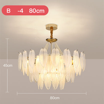 French Cream Wind Pendant Light Luxury