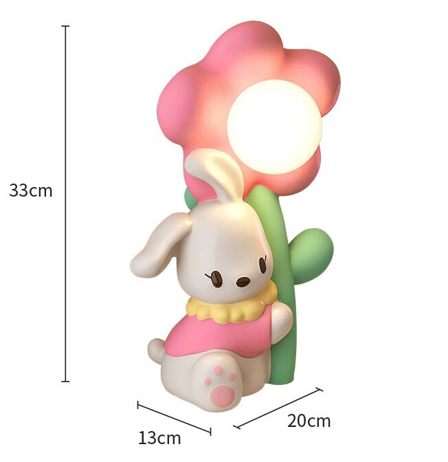 Simple Style Creative Ornaments Luminous Flower Decoration Table Lamp