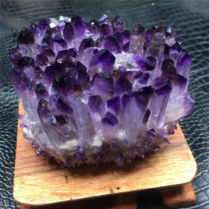 Cruz Amethyst Cluster Home Decoration Ornament Mineral Specimen