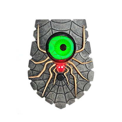 Halloween New Spider Doorbell Luminous Sound Horror Sound One-eyed Spider Doorbell