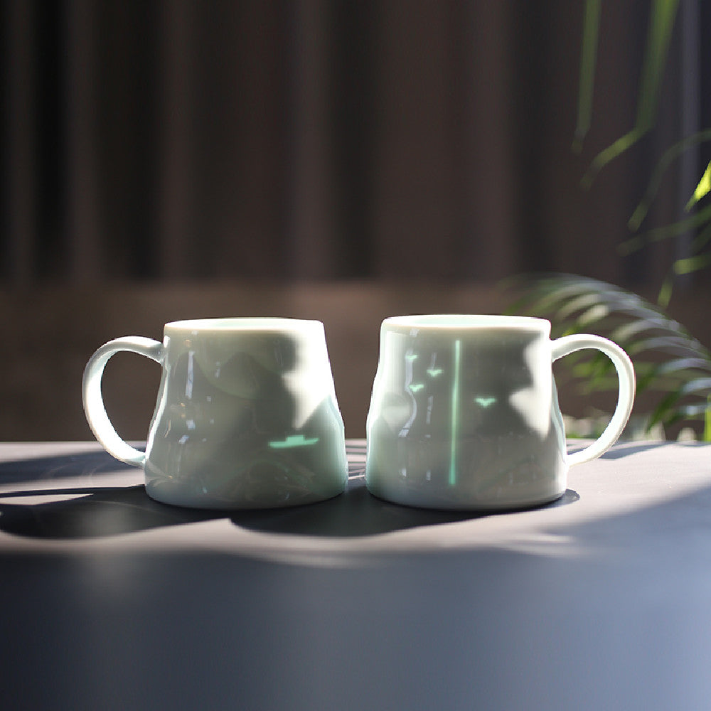 Linglong Waterfall Water Cup Couple