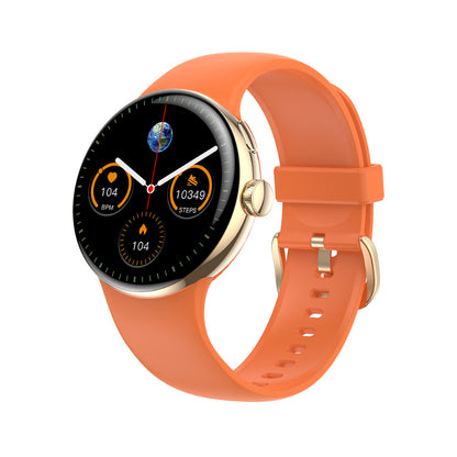 Smartwatch compatible con frecuencia cardíaca, oxígeno en sangre, Bluetooth, llamada, mensaje, detección de temperatura