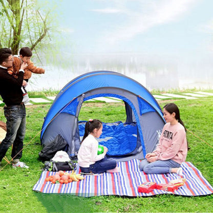 Outdoor Automatic Tent Quickly Opens And Throws Tent Supplies For 3-4 People Camping