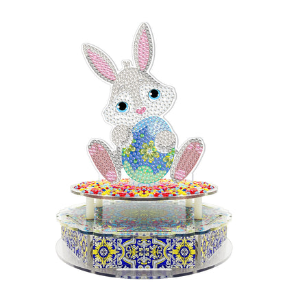 Handmade Point Diamond Halloween Easter Decoration Music Box Diy Diamond Painting