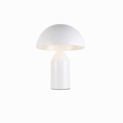 Post-modern Creative Simple Model Room Hotel Desktop Bedroom Bedside Semi-circular Hardware Mushroom Desk Lamp