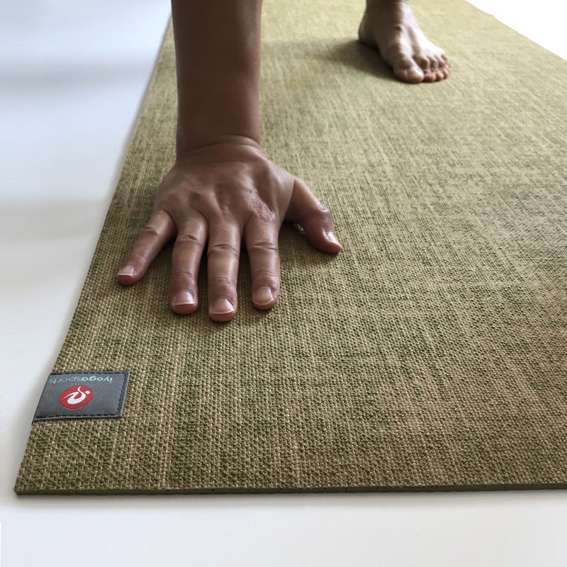 Yoga Mat Linen Mat Men's And Women's Home Fitness Non-slip