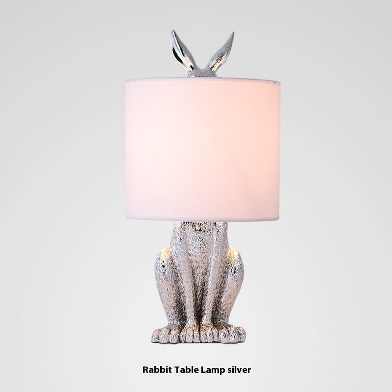 Lampe de table lapin au design simple et post-moderne nordique