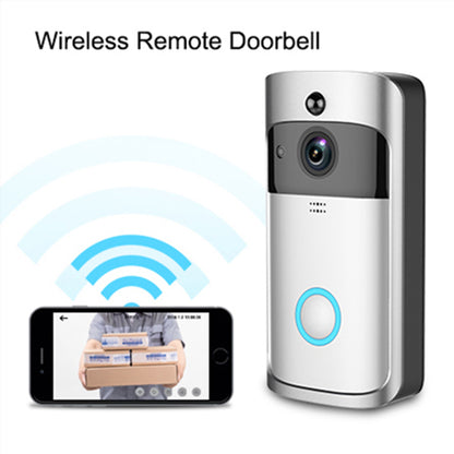 2.4 GHz Wi-Fi Smart Camera Doorbell With Memory Card Slot