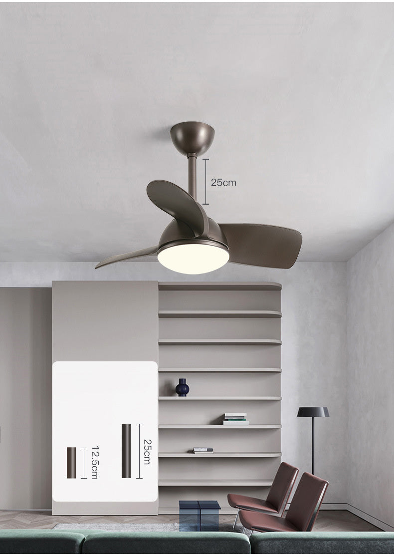 Ceiling Bedroom Children's Room Family Dining Room Balcony Small Fan With Light