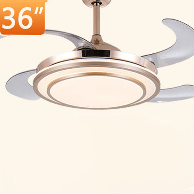 Home Full Spectrum Eye Protection LED Fan Chandelier