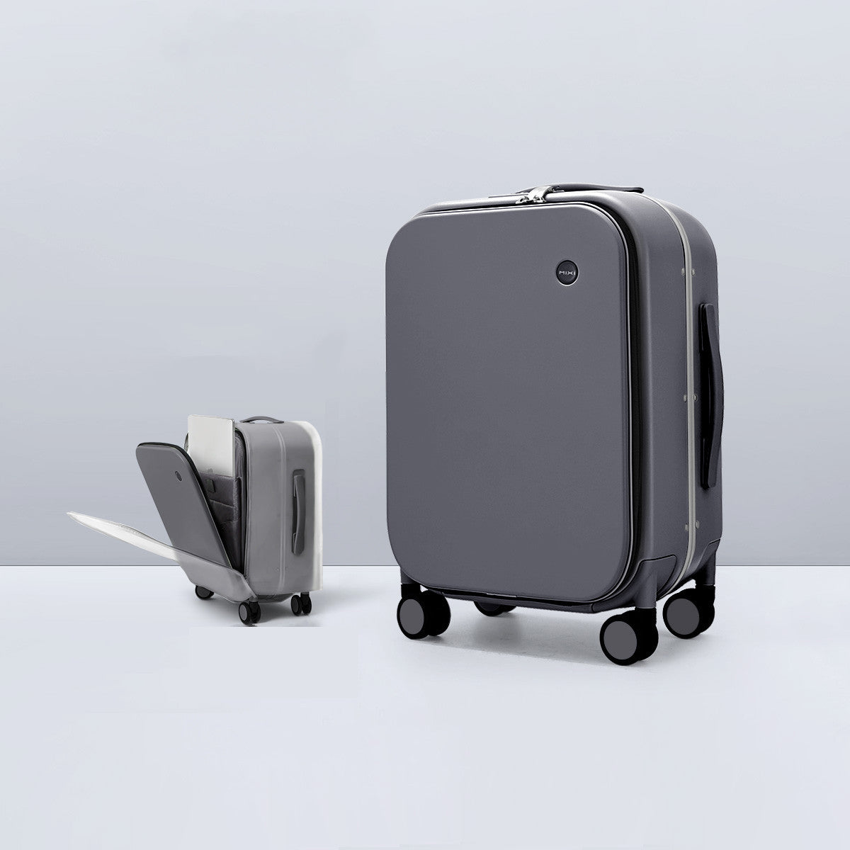 Valise trolley à cadre en aluminium légère et durable pour hommes