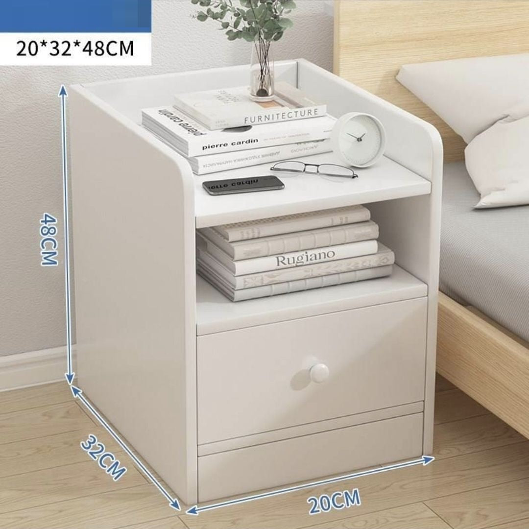 Bedside Table Simple Modern Home Bedroom Crevice Shelf Bedsi