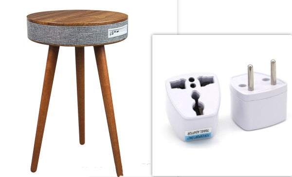 Table basse de chargement sans fil audio Bluetooth pour la maison