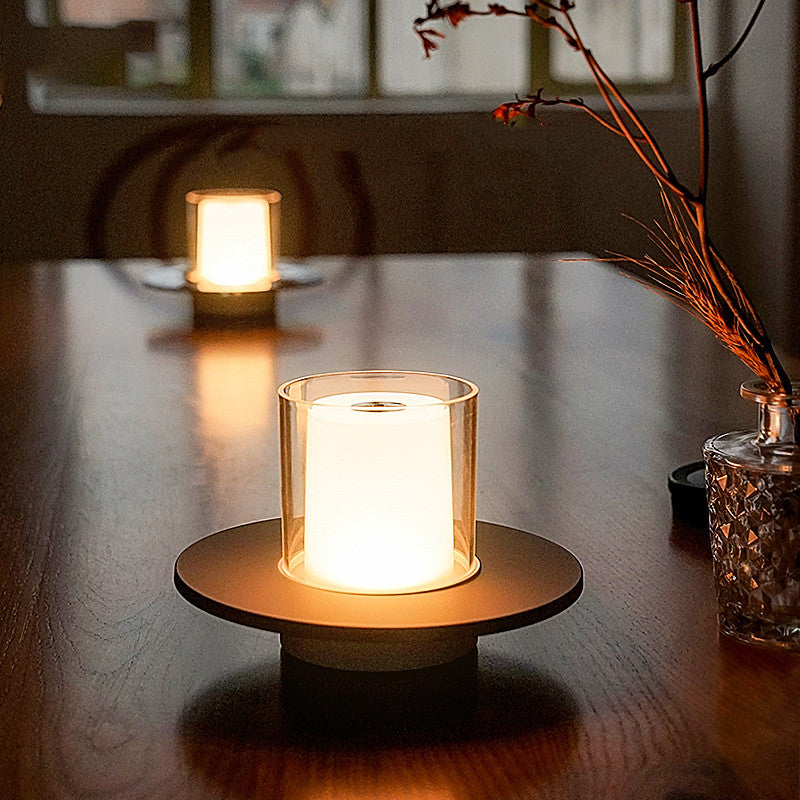 Lámpara de mesa de bar Luz de vela Luz ambiental