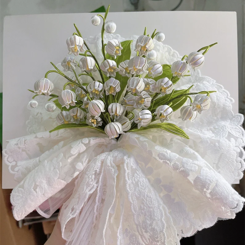 Fashion Simple Handmade Lily Of The Valley Bouquet