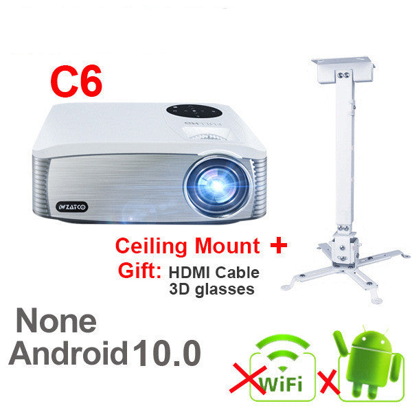 New Smart Android Electronic School Shape HD 1080P 4K Projector