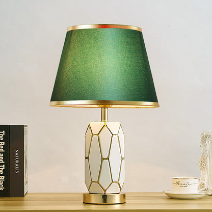 Touch American Ceramic Table Lamp In Bedroom