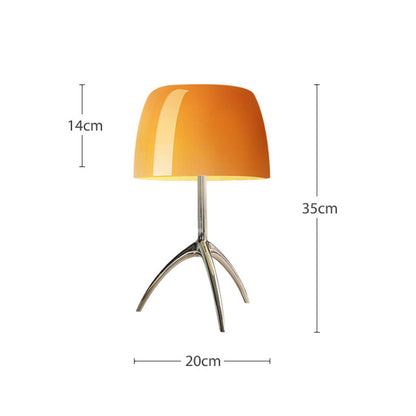 Lampe de table en cuivre, maison ancienne du milieu, lampes design rétro