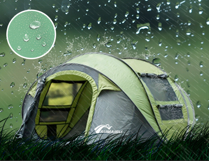 Outdoor Automatic Tent Quickly Opens And Throws Tent Outdoor Supplies For 3-4 People Camping