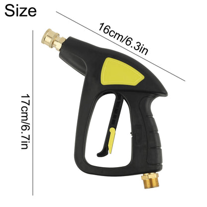 Quick Connector Pressure Washer Gun Bottle Lance Cannon Car Wash Snow Foam.