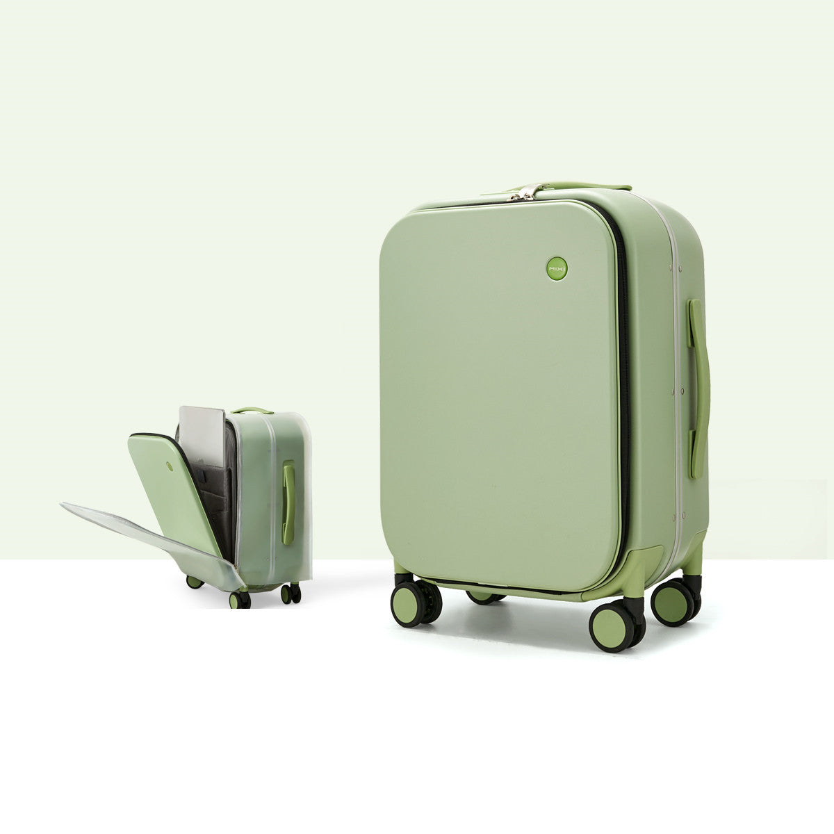 Valise trolley à cadre en aluminium légère et durable pour hommes