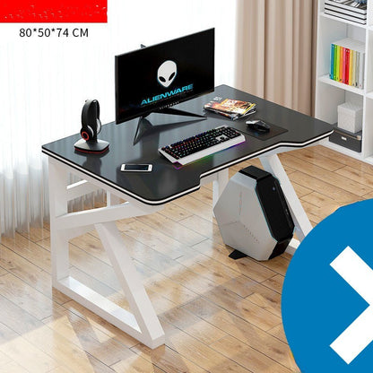 Mesa de escritorio para computadora, dormitorio en casa, mesa para deportes electrónicos