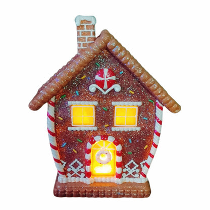 Christmas Gingerbread Man Decoration Christmas Light-emitting Decorations