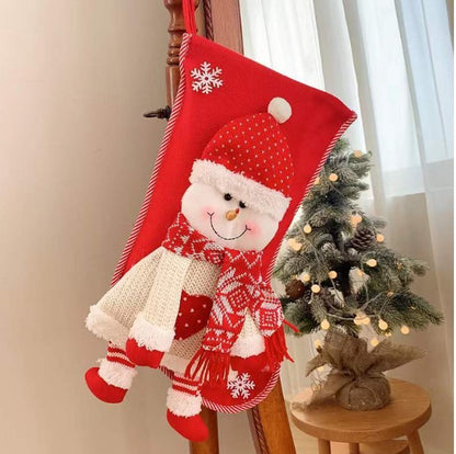 Christmas Decorations Creative Cute Old Man Hanging Bag