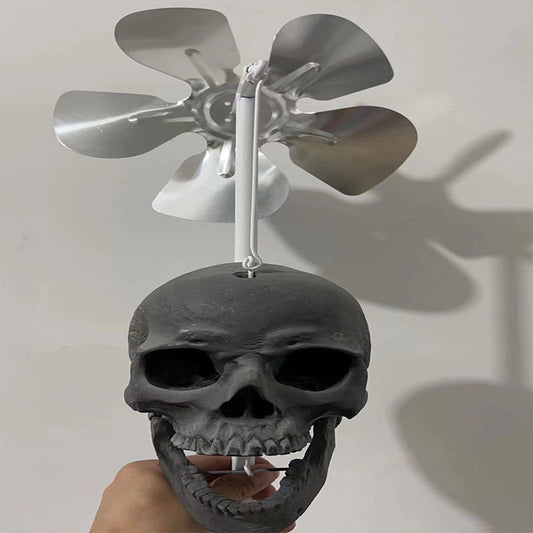 Halloween Day Of The Dead Windmill Rotating Skull Crafts