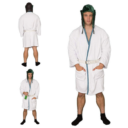 Free Size Christmas Halloween Costume White Robe